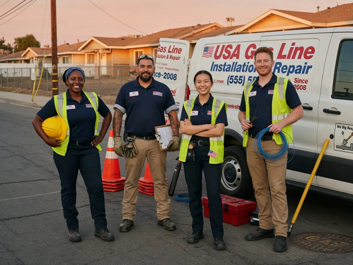 Gas Line Installation company in Tow, TX